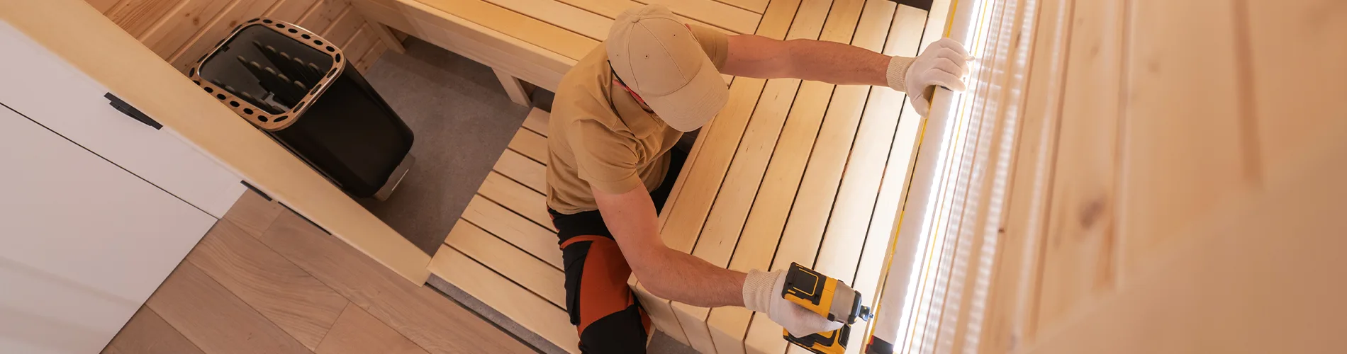 Finnish Sauna Installation Toronto, Ontario Finnish Barrel Sauna