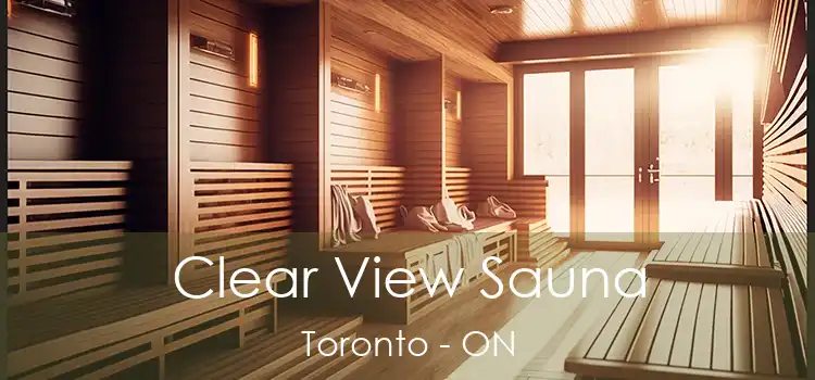  Clear View Sauna Toronto - ON