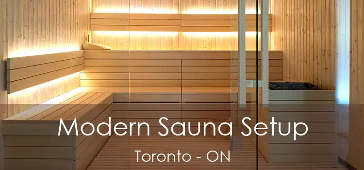  Modern Sauna Setup Toronto - ON