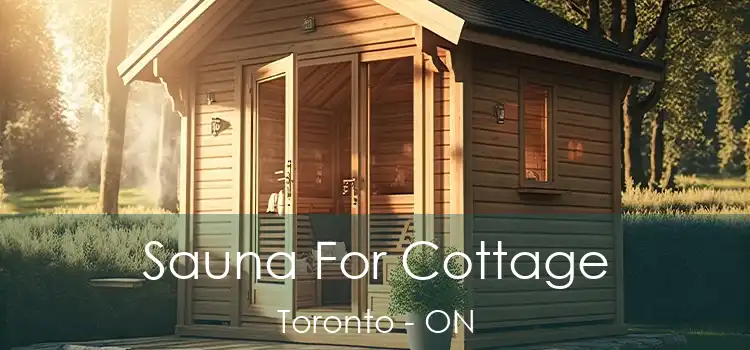  Sauna For Cottage Toronto - ON