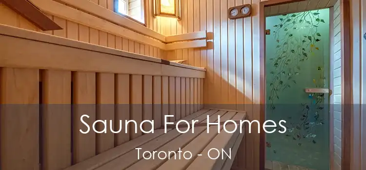  Sauna For Homes Toronto - ON