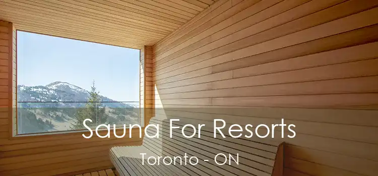  Sauna For Resorts Toronto - ON