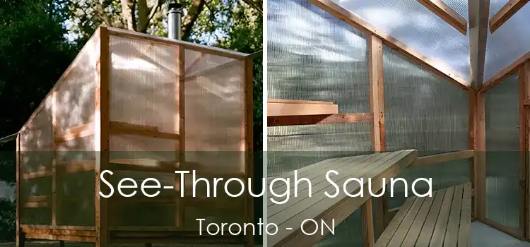  See-Through Sauna Toronto - ON