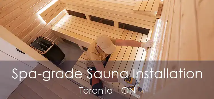  Spa-grade Sauna Installation Toronto - ON